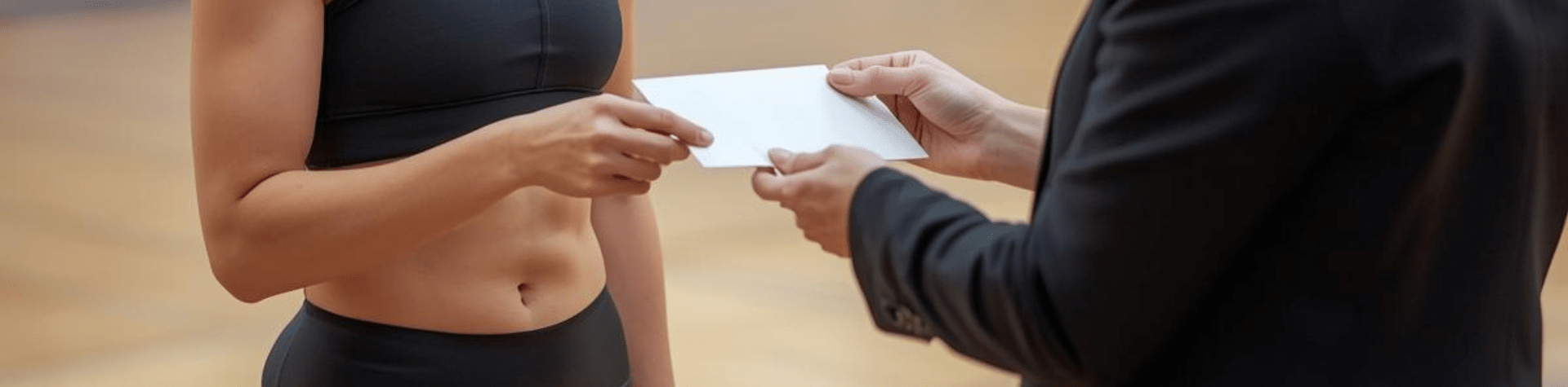 alternante en sport qui reçoit son salaire